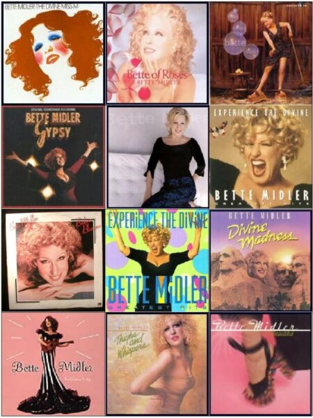 Bette midler cd covers 12pk - bootleg betty