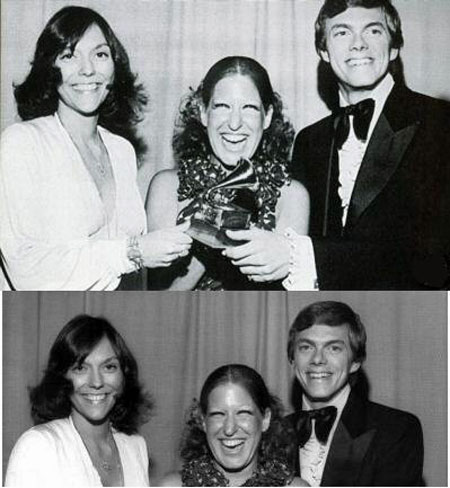 Bette with The Carpenters