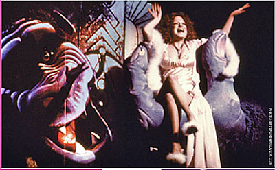 Bette in "clams on the half shell"