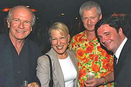 Terrence, bette, martin, and nathan at hairspray opening - bootleg betty
