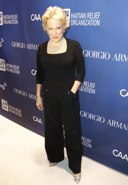 Catching Up: Bette Midler Attends the 3rd Annual Sean Penn & Friends HELP HAITI HOME Gala 0830c68fb17cac01480f6a7067003427
