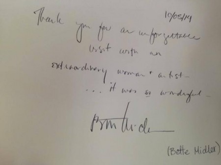 Last week Bette visited The Frida Kahlo Museum in Mexico 1908316_10152155919372426_4431296561348644951_n