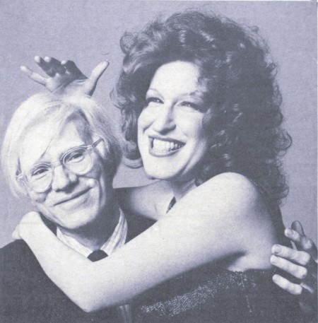 BetteBack November 1974: Andy Warhol Interviews Bette Midler 969183_881555851870811_8958475613433044454_n
