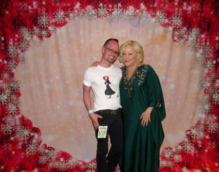 Divine Intervention Meet And Greets: Bette Midler And Ronnie Casey 11391783_10153408262394656_2668696558028459767_n