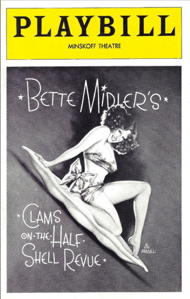 BetteBack April 1, 1975: Review Of Preview Of "Clams On The Half Shell Revue" Before NYC BetteBack April 1, 1975: Review Of Preview Of "Clams On The Half Shell Revue" Before NYC