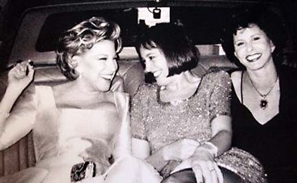 Bette Midler, Margaret South, and Bonnie Bruckheimer