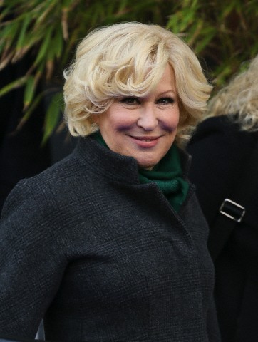 Bette Midler Up For Royal Bank of Scotland British LGBT Awards Held May 13, 2016 - Register To Vote 19 Nov 2014, London, England, UK --- Actress and singer Bette Midler is pictured leaving the ITV studios following a guest appearance on 'Loose Women'. Pictured: Bette Midler --- Image by © Simon Earl/Splash News/Corbis