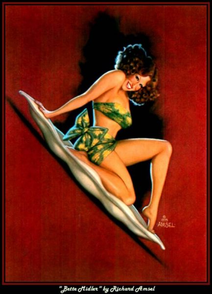 A Brief Look At The Life Of Illustrator Richard Amsel - Did Some Of Bette Midler's Iconic Album Covers And More Bette Midler, Clams, Illustration